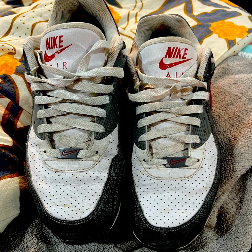 Nike Air Max Wright, size 12, grey-white-red